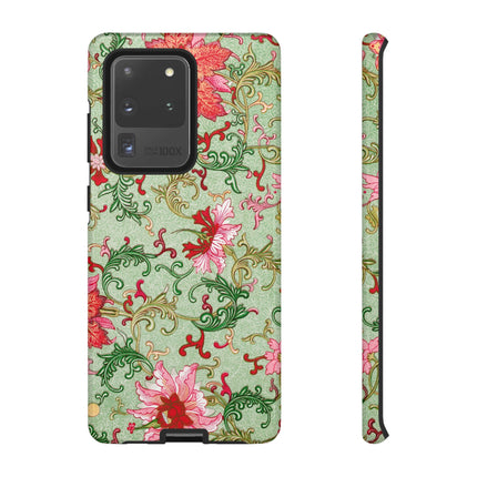 Flower Illustration by Owen Jones Phone Cases