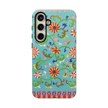 Colorful Floral Pattern by Owen Jones Phone Cases