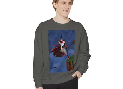The Enchanted Witch Unisex Garment-Dyed Sweatshirt