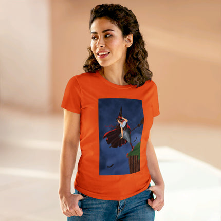 The Enchanted Witch Women's Midweight Cotton Tee