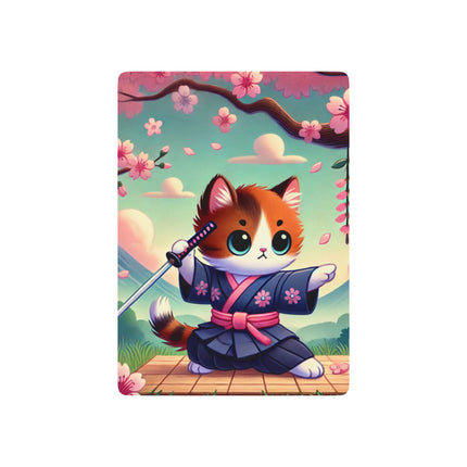 Samurai Kitten Playing Cards