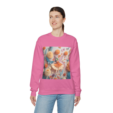 Dahlia Fairy Unisex Heavy Blend™ Crewneck Sweatshirt