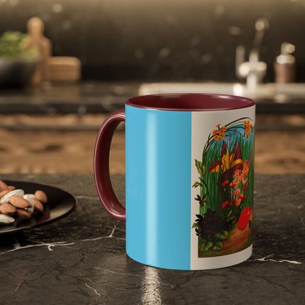 Spring Fairies & Floral Delights Colorful Mugs (11oz, 15oz)