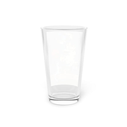 A Still Life With Tulips and Flowers in a Vase on a Marble Ledge Glass, 16oz