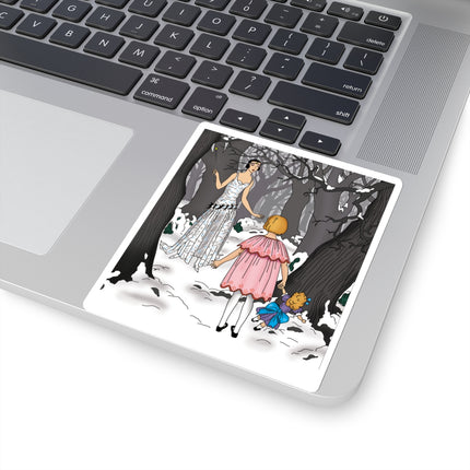 Fairy Tale Elegance Kiss-Cut Stickers (4 Sizes)