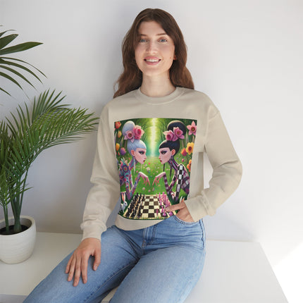 Spring Gambit: A Fairy’s Move Heavy Blend™ Crewneck Sweatshirt