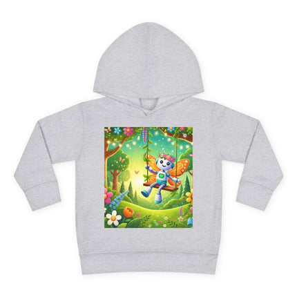 Robot Fairy Toddler Pullover Fleece Hoodie