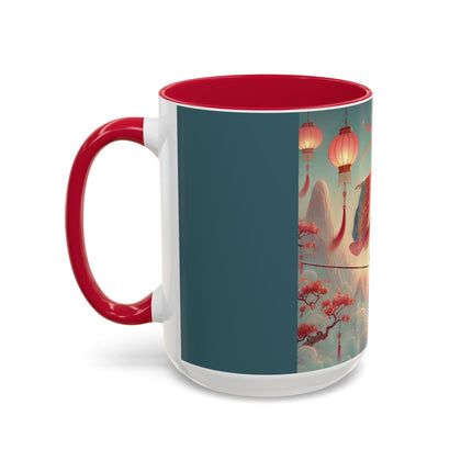The Lantern Walker Colorful Mugs (11oz, 15oz)