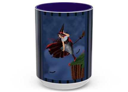 The Enchanted Witch Colorful Mugs, (11oz, 15oz)