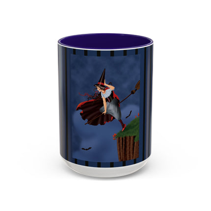 The Enchanted Witch Colorful Mugs, (11oz, 15oz)