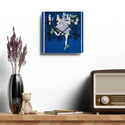 Where Is My Boy Tonight? by Ralph Barton Acrylic Wall Clock