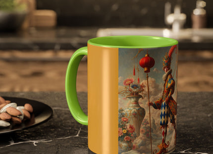 The Ornamental Jester Colorful Mugs (11oz, 15oz)
