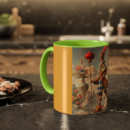 The Ornamental Jester Colorful Mugs (11oz, 15oz)
