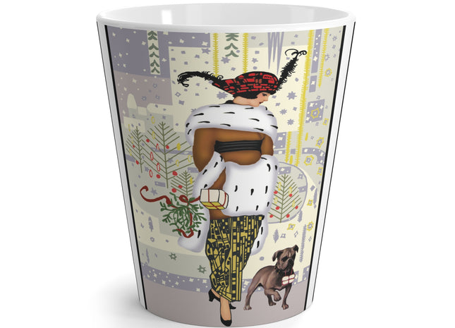 Wrapped in Elegance Latte Mug