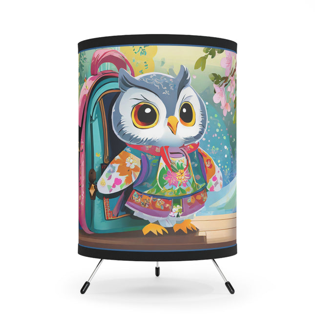 Baby Owl Tripod Lamp