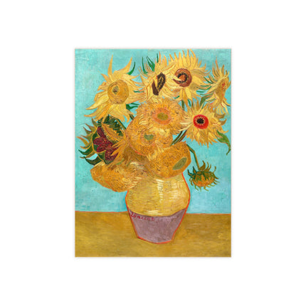 Vase with Twelve Sunflowers by Vincent Van Gogh Ceramic Tile