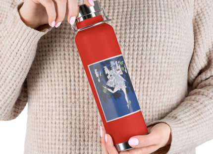 Where is my boy tonight by Ralph Barton Copper Vacuum Insulated Bottle, 22oz