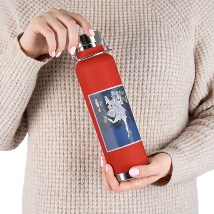 Where is my boy tonight by Ralph Barton Copper Vacuum Insulated Bottle, 22oz