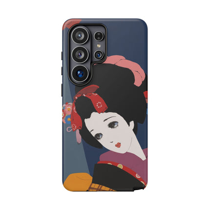 Geisha Portrait Phone Case – Elegant Beauty & Timeless Grace