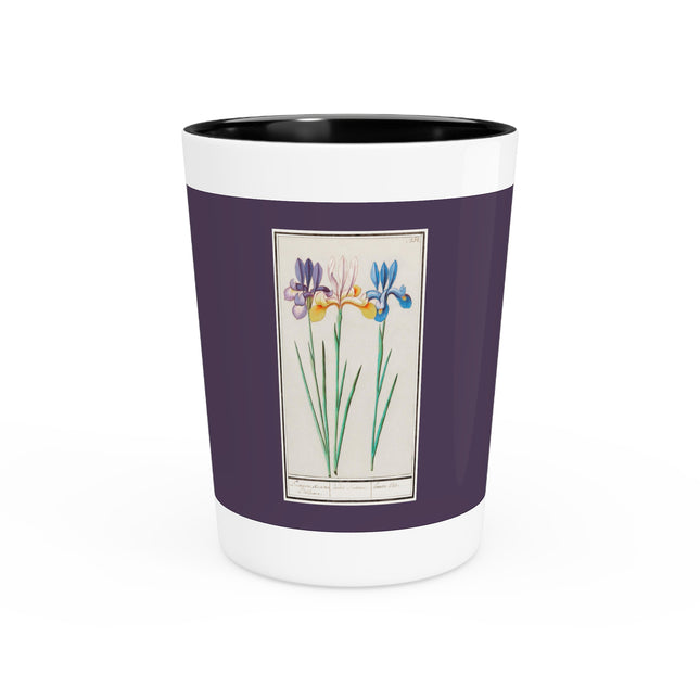 Iris, Iris sibirica by Anselmus Boëtius de Boodt Ceramic Shot Glass