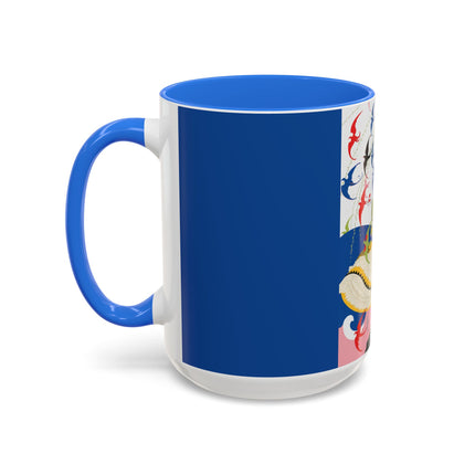 Flight of the Songbirds Colorful Mugs – Theatrical Whimsy & Colorful Harmony
