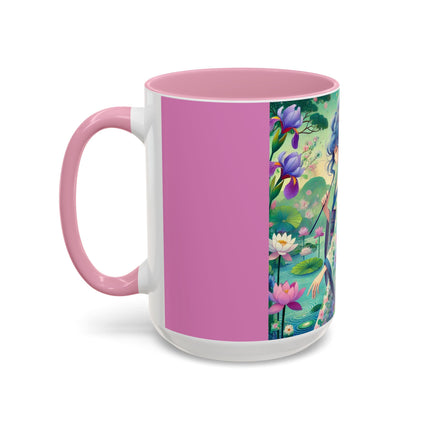 Fairy of the Koi Pond Colorful Mugs (11oz, 15oz)