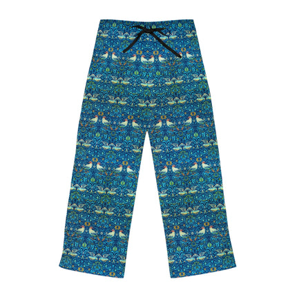 Birds by William Morris Women's Pajama Pants (AOP)