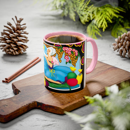 Blooms and Chicks Colorful Mugs (11oz, 15oz)