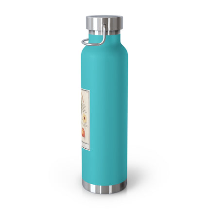 Artichoke, Broad Beans, and Lantern Plant by Anselmus Boëtius de Boodt Copper Vacuum Insulated Bottle, 22oz