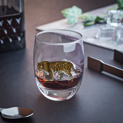 Jaguar by Charles Dessalines D' Orbigny Whiskey Glass