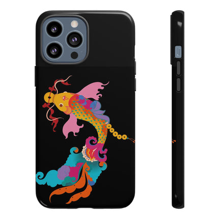 Golden Koi Phone Case – Lucky Swim & Vibrant Fortune