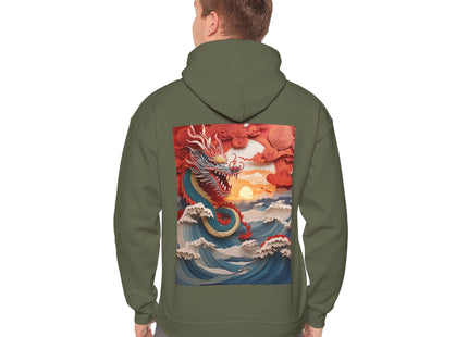 Stormbound Dragon – Heavy Blend™ Hooded Sweatshirt