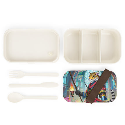 Cyberpunk Leopard Bento Lunch Box