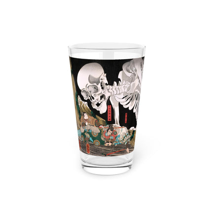 Mitsukuni Defying the Skeleton Spectre by Utagawa Kuniyoshi Glass, 16oz