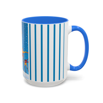 Snowfall & Couture Colorful Mugs (11oz, 15oz)