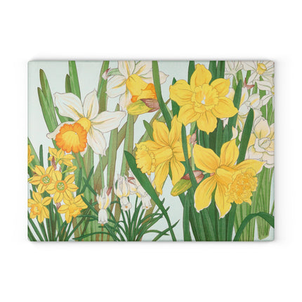 Daffodil by Tanigami Kônan Glass Cutting Board
