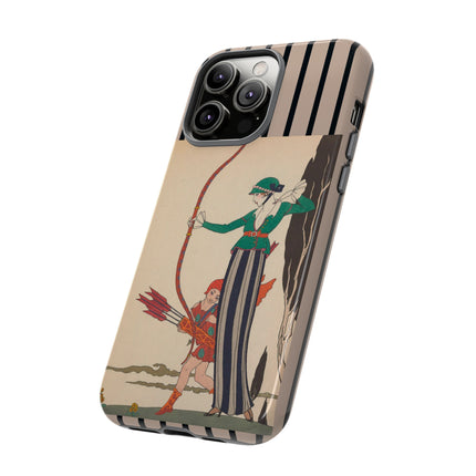 L'Arc Rouge by George Barbier Phone Cases