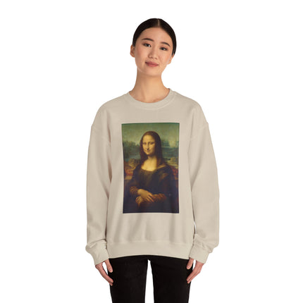 Mona Lisa by Leonardo da Vinci Unisex Heavy Blend™ Crewneck Sweatshirt