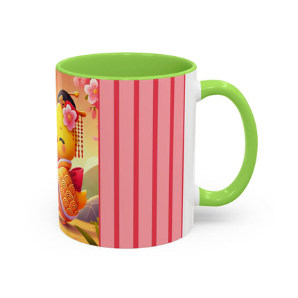 Whimsical Springtime Exchange Colorful Mugs (11oz, 15oz)