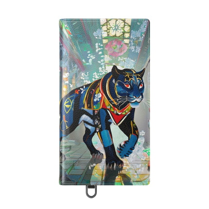 🐾💎 Cyber Panther's Hunt Flip Case – Digital Instinct & Neon Pursuit
