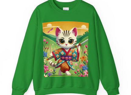 Samurai Kitten Unisex Heavy Blend™ Crewneck Sweatshirt