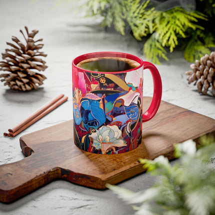 Ethereal Irises Colorful Mugs (11oz, 15oz)