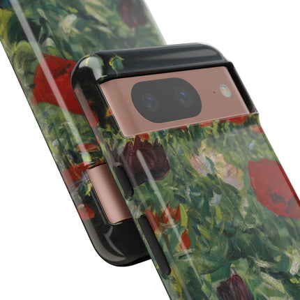 Poppies (A Study of Poppies for Carnation, Lily, Lily, Rose) by John Singer Sargent Phone Cases