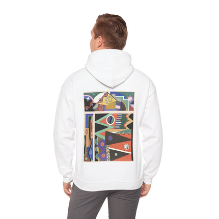 Collection decors et couleurs Pl.03 by Georges Valmier Heavy Blend™ Hooded Sweatshirt