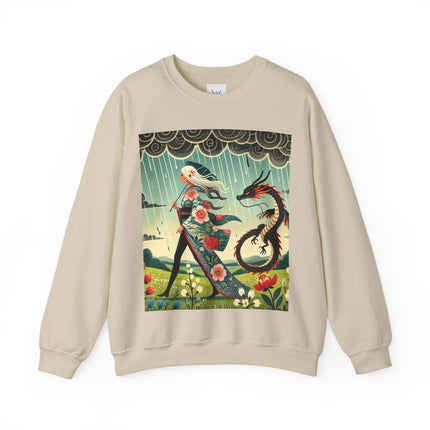 The Dragon Fairy’s Stride Heavy Blend™ Crewneck Sweatshirt