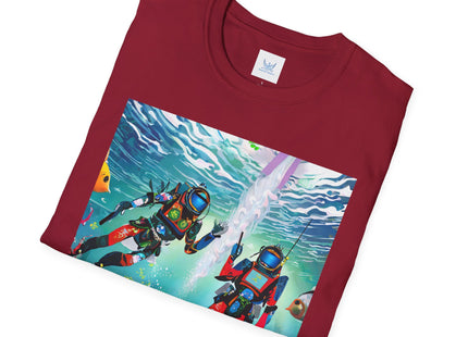 FBI Robot Dive Team Softstyle T-Shirt