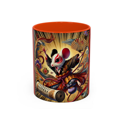 Theatrical Mouse on a Mission Colorful Mugs (11oz, 15oz)