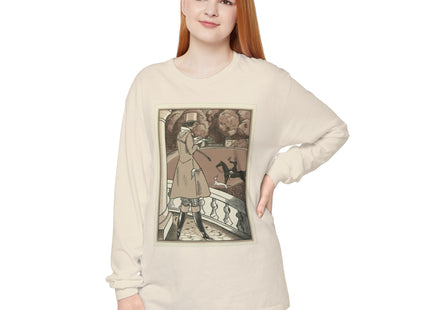 Amazone by Fernand Siméon Unisex Garment-dyed Long Sleeve T-Shirt
