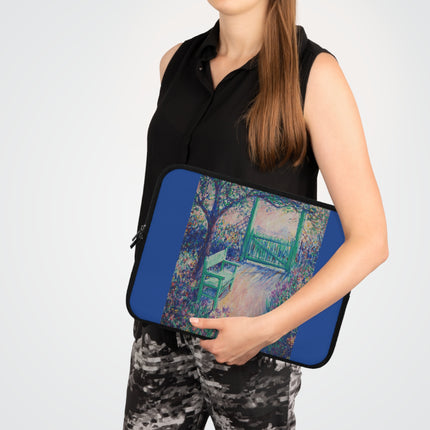 The Artist’s Garden (The Green Chair) by Theodore Earl Butler Laptop Sleeve
