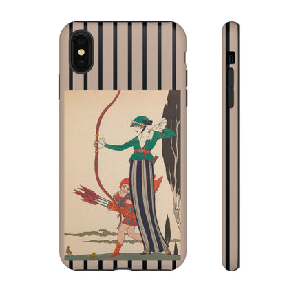 L'Arc Rouge by George Barbier Phone Cases